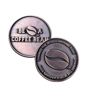 Be A Coffee Bean challenge coins