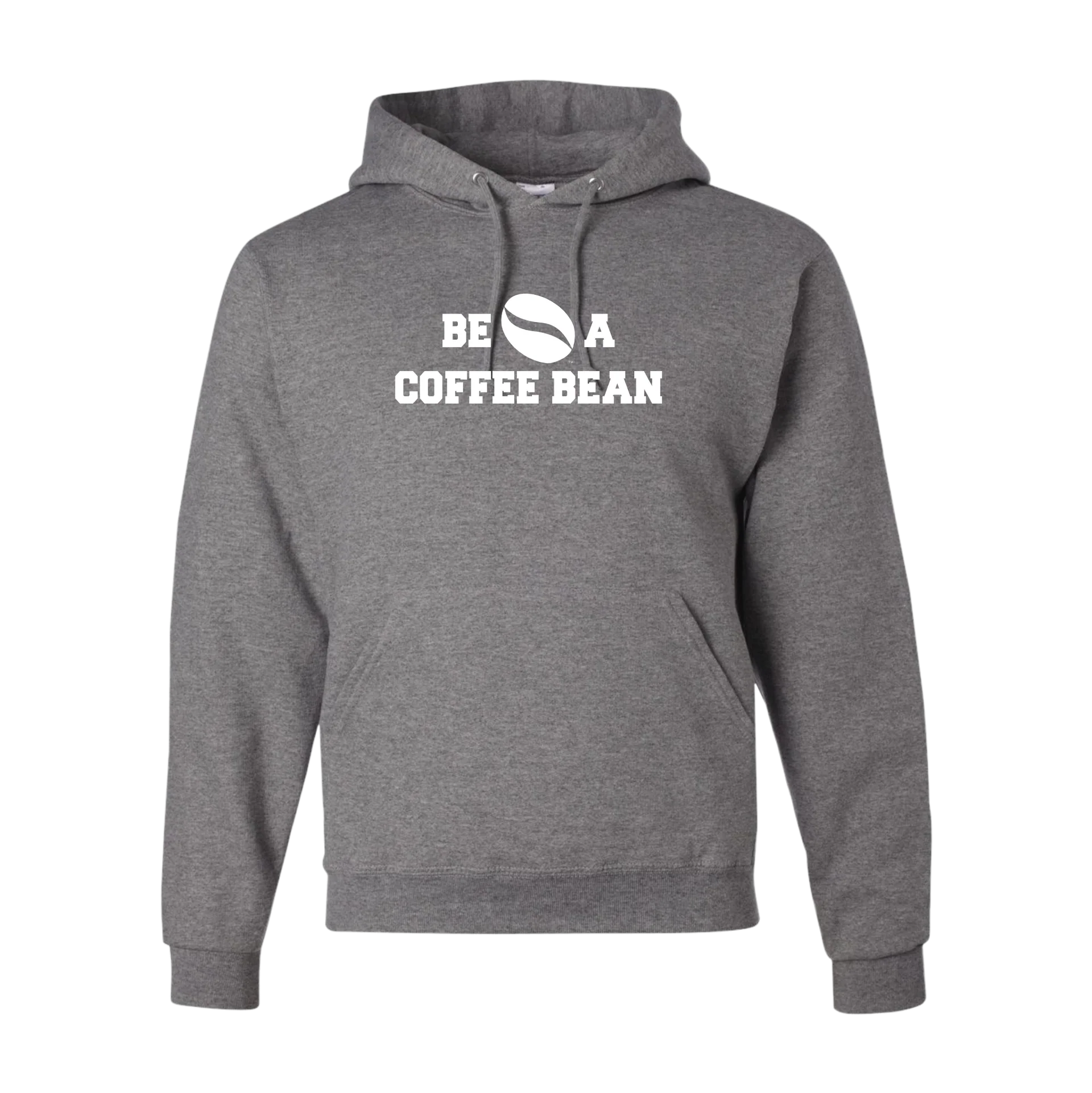 Be A Coffee Bean grey hoodie