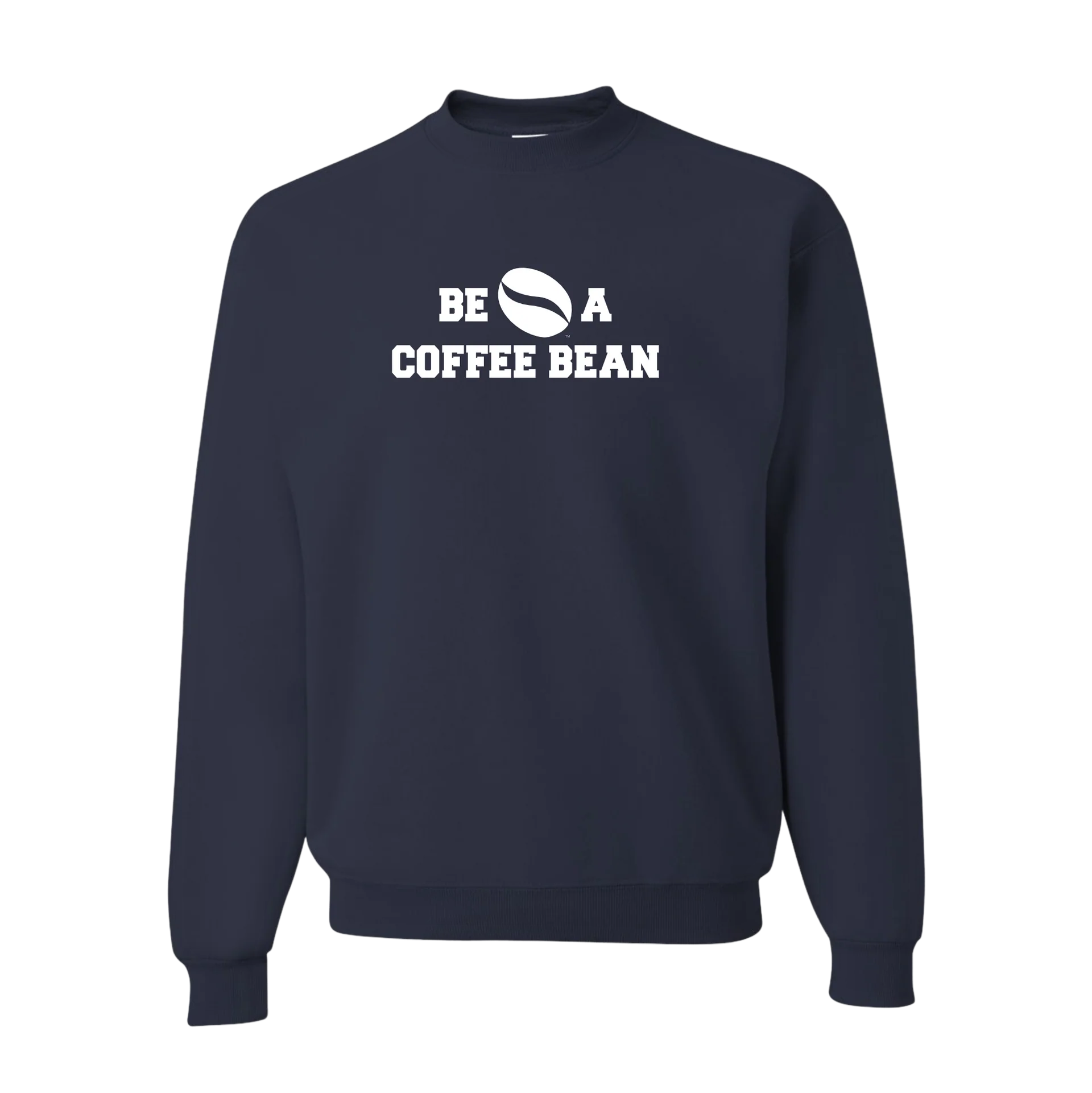 Be A Coffee Bean navy sweatshirt